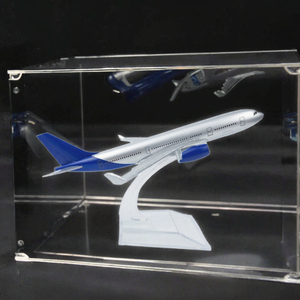 Modelo de Avión a Escala 1:400 de 16 cm, Avión A330 de Aeroflot, Juguete de Resina Coleccionable para Niños - Product Image 3