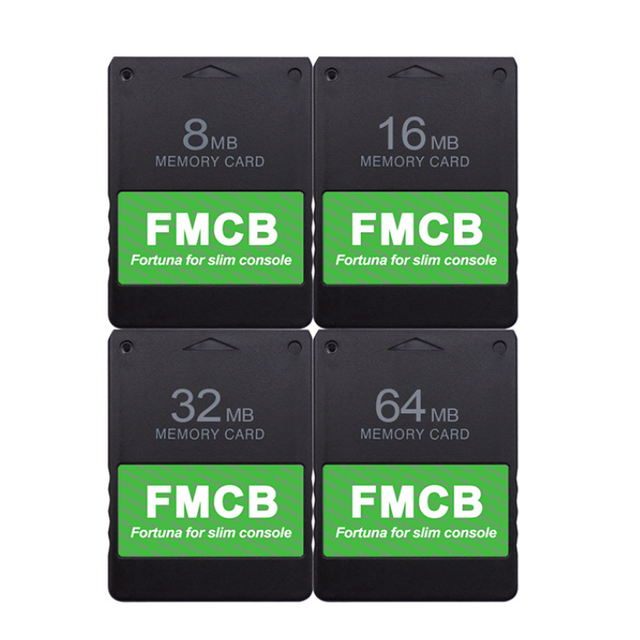 Memory Card for PS2 Slim Game Console SPCH-7/9xxxx Series 8MB 16MB 32MB 64MB Memory Card