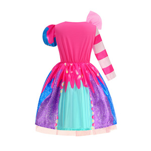 BAIGE venta al por mayor Popular Halloween niños caramelo princesa vestido lindo malla salón rendimiento desgaste princesa disfraces - Product Image 4