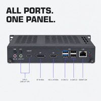Module OPS Intel Core U5 125H U7 155H DDR5 Triple sortie 4K HD 2.1 DP Type-C 2x M.2 2280 DC 12-19V Slot-in PC
