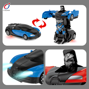 Chengji deformazione Robot bambini auto da corsa giocattoli da corsa corsa un clic 1:18 Cool Design <span class=keywords><strong>di</strong></span> simulazione Rc Sport auto da corsa giocattolo <span class=keywords><strong>di</strong></span> plastica - Product Image 2