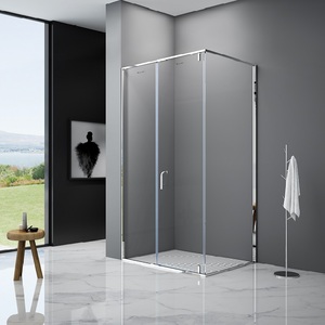 Offre Spéciale : <span class=keywords><strong>Cabine</strong></span> de <span class=keywords><strong>Douche</strong></span> en Verre Trempé 8mm avec Charnières en Acier Inoxydable 304 – Design Élégant pour Salle de Bain, Hôtel ou Appartement - Product Image 1