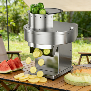 Nouvelle Conception 2026 : <span class=keywords><strong>Coupe</strong></span>-Légumes Commercial avec Corps Entièrement en Acier Facile à Nettoyer - Product Image 1