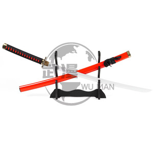 Katana <span class=keywords><strong>japonais</strong></span> en bois de 101 cm, épée de samouraï non affûtée, <span class=keywords><strong>Bokken</strong></span> pour cosplay et entraînement au kendo - Product Image 2