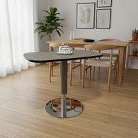 Table Basse Extensible Décorative en Bois et Acier Inoxydable, Design Moderne, Finition Dorée, Personnalisable, Prix Usine