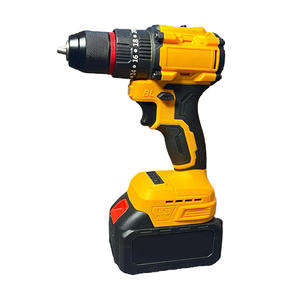 Perceuse à percussion sans fil 21V de qualité industrielle, jeu de perceuses à percussion sans clé, batterie lithium-ion, vitesse variable, garantie 1 an, usage domestique, OEM 550W - Product Image 1