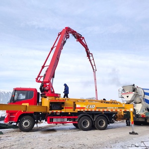 Pompe à béton diesel montée sur camion de 48,6 m, 200/137 <span class=keywords><strong>m3</strong></span>/h, robuste et durable, SYG5370THB 490C-10, <span class=keywords><strong>prix</strong></span> de vente - Product Image 6