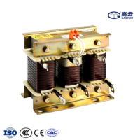 Réacteur onduleur série Gaoyun GKSG-5.6/0.525-14% en fil de cuivre 525V 40kvar certifié CE, classe H, filtre harmonique basse tension 50Hz