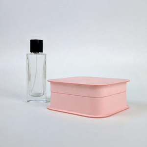 Audífonos Inalámbricos Bluetooth con Tapa Abatible de Pulpa Moldeada Rosa, Embalaje Ecológico de Lujo Biodegradable para Electrónicos - Product Image 2