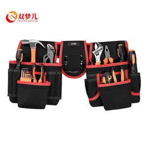 กระเป๋าคาดเอวใส่เครื่องมือ Shuangmenger ผ้า Oxford อเนกประสงค์ รับน้ำหนักได้ 150 ปอนด์ แบบพกพาสำหรับช่างซ่อม - Product Image 1