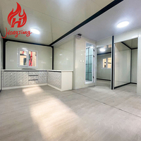 Maison préfabriquée de luxe extensible en conteneur personnalisée, salle de bain préfabriquée, villa préfabriquée, maison pliante, projet de bureau portable, casa