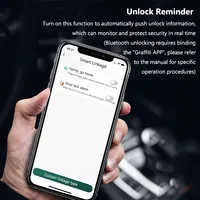 Serrure électrique Tuya, étanche, intelligente, sans clé, avec lecteur d'empreintes digitales, cadenas USB, antivol, pour vélo, casier de gym, bagages