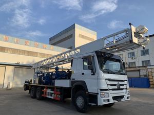 Sc500 Foreuse rotative hydraulique portable diesel montée sur véhicule pour puits d'eau, 500m, 110kW, 24 tonnes, entraînement supérieur - Product Image 4