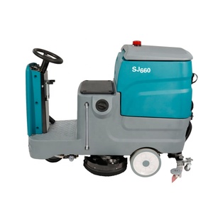 Máquina Fregadora <span class=keywords><strong>de</strong></span> <span class=keywords><strong>Pisos</strong></span> SJ660, Eléctrica, Industrial, con Tanque Grande para Almacenes y Supermercados - Product Image 4