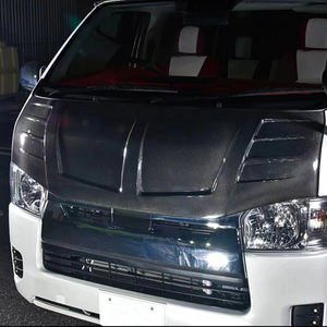 Capó de motor modificado para coche Hiace KDH200 quantum hiace, piezas de cuerpo, kit de extensión de capó estrecho 1695 - Product Image 3