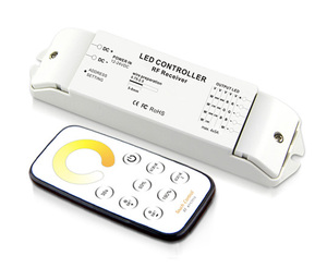 <strong>T2</strong>+R4 CCT LED Controller Rf <strong>Remote</strong> <strong>Control</strong> Dual White Led Controller - Product Image 3