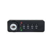 Cerradura de Gabinete EVERGOOD Personalizada 906 de Aleación de Zinc con 4 Dígitos para Casilleros de Gimnasio, con hasta 10,000 Combinaciones de Contraseña Disponibles