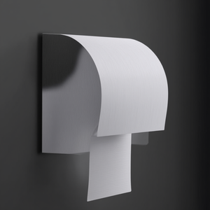 Dispenser per Asciugamani di Carta in Acciaio Inox, Stile Industriale Mini, Montaggio a Parete per Uso in Bagno - Product Image 3