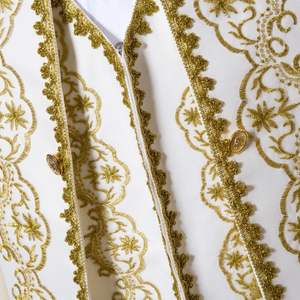 Hombres Victorian <span class=keywords><strong>Prince</strong></span> vestido de boda Blazer trajes adultos hombres etapa Cosplay disfraz bordado chaqueta chaleco abrigo pantalones conjunto - Product Image 5