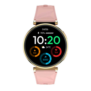 <span class=keywords><strong>Montre</strong></span> connectée de luxe La67 pour <span class=keywords><strong>femme</strong></span>, appel Bluetooth, écran AMOLED de 1,27 pouce, santé féminine, fréquence cardiaque, étanche IP68 - Product Image 3