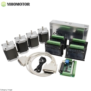 Heavy-Duty yihomotor 86yh120 lai NEMA 34 động cơ bước Kit 12 Nm 14mm trục DC <span class=keywords><strong>48V</strong></span> được thiết kế cho máy cắt hạng nặng CNC - Product Image 1