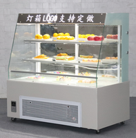 Vitrine réfrigérée pour gâteaux, destinée aux restaurants commerciaux.