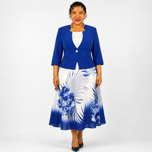 Alta Calidad Turquía Vestido <span class=keywords><strong>de</strong></span> Dama Plus Size Mujeres Africanas 2 Piece Sets Vestido Traje Para Dama Mujeres Vestido <span class=keywords><strong>de</strong></span> Iglesia - Product Image 1