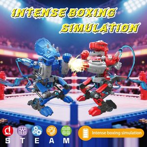EPT New 2 robots de combat hydrauliques 348 pièces Bots de boxe hydrauliques STEM Kit de construction pour enfants - Product Image 6