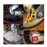 Evrensel alüminyum arka fren kolu modifiye Rocker kolu kir bisiklet Scooter Moped elektrikli motosiklet için