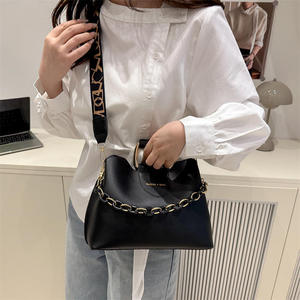 Sac seau pour femme 2026, grande capacité, en cuir PU, sac à main, sac bandoulière, sac seau pour femme - Product Image 5
