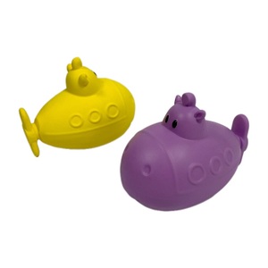 Juego de Juguetes de Baño Flotantes Cognitivos de Goma Natural, Animales y Submarinos de Varios Estilos, Suaves al Tacto, Estimulan la Imaginación y la Exploración del Bebé - Product Image 4