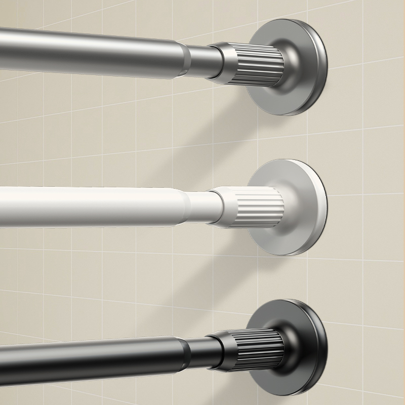 Shower Curtain Rod Rustproof Non Slip