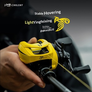 Moulinet de pêche HUAYU LURE Bumblebee pour micro-leurres, anti-recul, ultra-léger, bobine courte, longue portée ; Pêche - Product Image 5