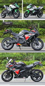 Motocicleta Deportiva de Alta Gama, Scooter Eléctrico de Litio 72v 20/35ah, Moto de Calle con Gran Potencia, Moto de Carreras Económica en China - Product Image 3