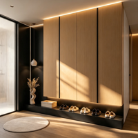 Meuble à chaussures élégant et moderne de haute qualité, meuble de salon de haute qualité pour petit espace d'entrée