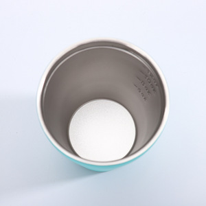 Half Million Cup 12oz Pink Double Wall 18/8 Stainless Steel Vacuum Insulated Tumbler Reusable <b>Coffee</b> Mug Temperature Display - Product Image 3