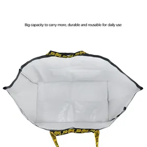 Eco-Friendly Boat-Shape Non-Woven Shopping Bag Custom Laminated PP Foldable Reusable Factory Direct Sale