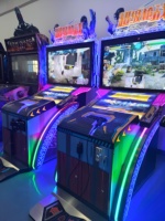 Machine de jeu vidéo d'arcade commerciale pour 2 joueurs, simulateur de tir avec pistolet à monnayeur pour enfants, pour FEC et zones de jeux pour enfants