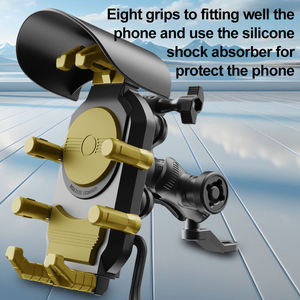 Supporto per Telefono da Moto OOH TQ-081 in Lega di Alluminio, Impermeabile, Resistente, con Braccio Telescopico e Altezza Regolabile - Vendita Diretta dalla Fabbrica - Product Image 2