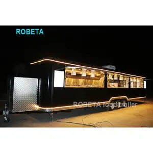 हेनान Robeta Foodtruck कॉफी खाद्य ट्रक के साथ रेस्तरां खाद्य Warmers