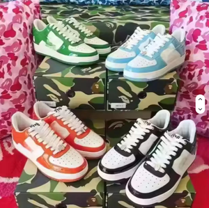 50 couleurs, nouvelles chaussures Bapeed de qualité supérieure, vente en gros d'usine, chaussures de sport pour hommes et femmes, baskets décontractées, chaussures de gym pour hommes - Product Image 2