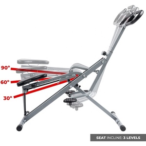 Entraînement des fessiers, remise en forme, assistance aux squats, exercices avec cordes élastiques, machine à crunch totale - Product Image 6