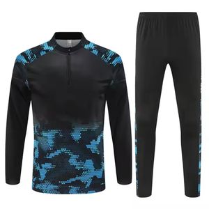 <span class=keywords><strong>Tuta</strong></span> Antivento da <span class=keywords><strong>Uomo</strong></span> per Allenamento di Calcio con Zip Lunga, Calda Divisa per Squadre con <span class=keywords><strong>Pantaloni</strong></span> Lunghi e Taglio Automatizzato - Product Image 5
