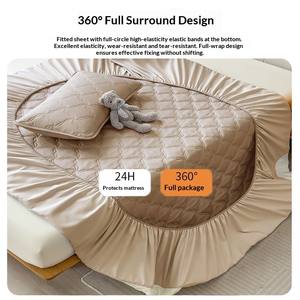 Nueva Cubrecama Impermeable para Colchón, Hecha de Fibra Química, para Otoño, Engrosada, Completamente Envuelta, para Uso Doméstico - Product Image 3