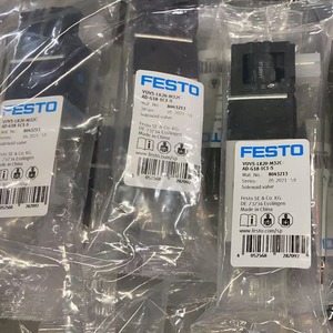 Pièces pneumatiques 24 volts VUVS-LK20/LK25/LK30-M32C/M52/B52-<span class=keywords><strong>AD</strong></span>-G18/G14-1B2/1C1-S Contrôle électrique FESTOs Vanne solénoïde 24V CC - Product Image 2