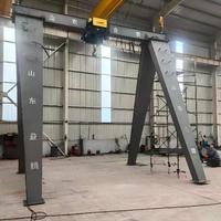 Grue portique électrique sur pneus en caoutchouc sur mesure avec palan de 80 tonnes pour le transfert de conteneurs en portuaire