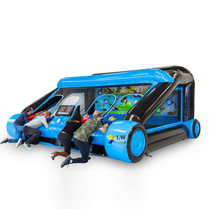 מתנפחים קומבו ספורט חץ חץ חץ וקשת גלריית יריות אינטראקטיבי משחק קרנבל משחק למכירה - Product Image 1