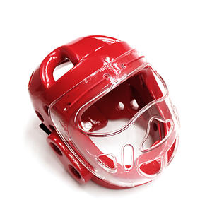 หมวกป้องกันศีรษะคาราเต้ ราคาโรงงาน ได้รับการรับรองจาก WKF และอุปกรณ์ป้องกันสีขาวสำหรับการแข่งขันคาราเต้ คิโอคุชิน - Product Image 5