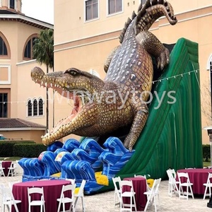 10x4m khổng lồ cá sấu <span class=keywords><strong>Inflatable</strong></span> trượt thương mại cá sấu <span class=keywords><strong>Inflatable</strong></span> Bouncer trượt để bán - Product Image 3