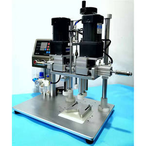 Machine de bouchage semi-automatique Sinparto GKP-80, contrôle numérique PLC, prise européenne 220V, utilisation chimique - Product Image 2